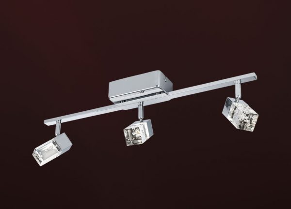 Iluminación LED sistema Cantil 3x3.3w L:670