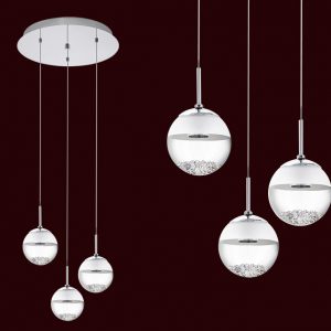 Colgante Montefio 3x5w  ø :400 LED Incluido