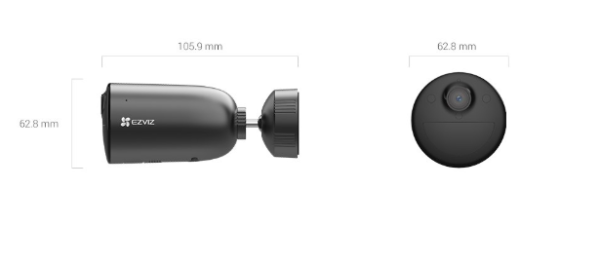 CAMARA WIFI EXTERIOR C/BATERIA 3MP CS-EB3-R100-2C3 - Image 2